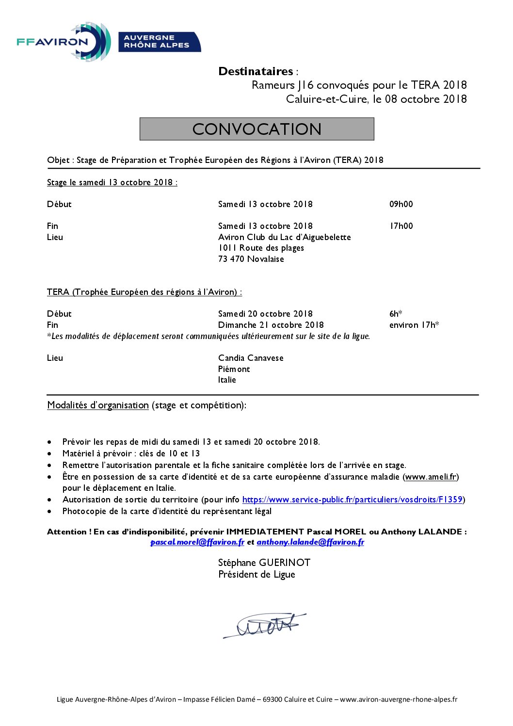 ConvocationJ16HommeTERA_2018