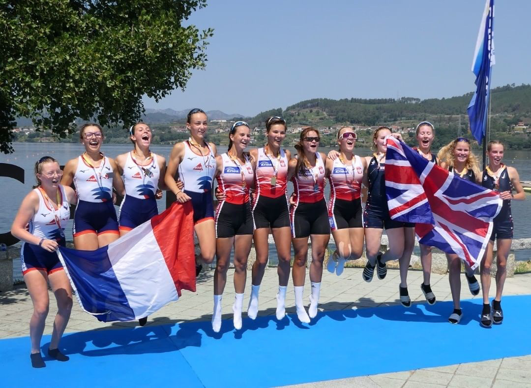 Une belle performance AURA à la coupe de la Jeunesse 2022 ! Aviron AuvergneRhôneAlpes